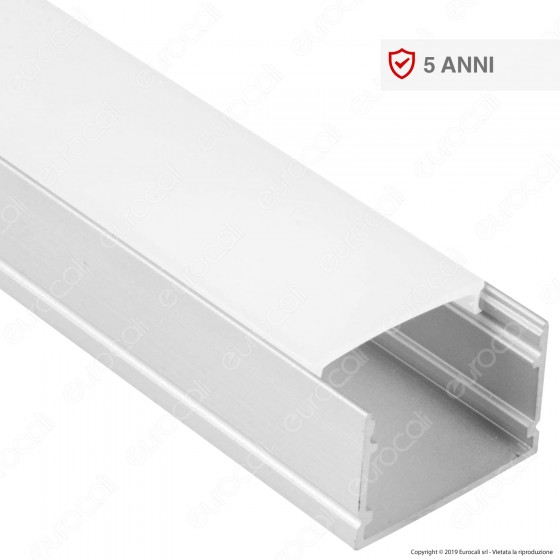 V-Tac VT-8118 Profilo in Alluminio per Strisce LED - Lunghezza 2 metri - SKU 3371 V-Tac VT-8118 Profilo in Alluminio per Strisce LED - Lunghezza 2 metri - SKU 3371