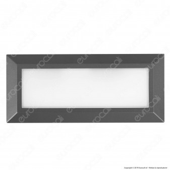 Lutec Helena Segnapasso LED a Montaggio Superficiale 10,5W per