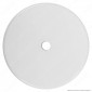 Immagine 2 - FAI Rosone Cilindrico in Metallo 1 Foro Colore Bianco Lucido - mod. 1159/BI