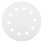 Immagine 2 - FAI Rosone Cilindrico in Metallo 10 Fori Colore Bianco Lucido - mod. 1159/BI/10