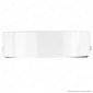 Immagine 4 - FAI Rosone Cilindrico in Metallo 10 Fori Colore Bianco Lucido - mod. 1159/BI/10