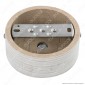 Immagine 4 - FAI Rosone Cilindrico in Legno 1 Foro Colore Bianco - mod. 7012/1/BI/F