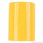 FAI Bicchiere Portalampada Cilindrico in Metallo per Lampadine E27 Colore Giallo - mod. 0146/GI