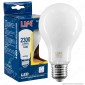 Life Lampadina LED E27 16W Bulb A70 Milky Filamento - mod. 39.920358CM / 39.920358NM [TERMINATO]