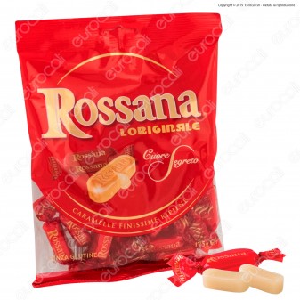 Caramelle Rossana Finissime con Ripieno Cremoso Senza Glutine - Busta