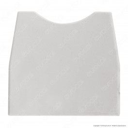 FAI Portalampada Per Lampade Linestra S14d in Plastica - Colore Bianco - mod. 9201