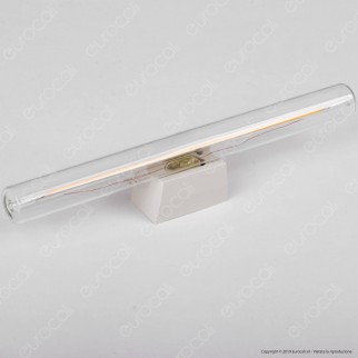 FAI Portalampada Per Lampade Linestra S14d in Plastica - Colore Bianco - mod. 9201