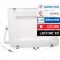 V-Tac PRO VT-206 Faro LED SMD 200W High Lumens Ultrasottile Chip Samsung da Esterno Colore Bianco - SKU 787 / 788 [TERMINATO]