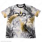 Dud Shisha T-Shirt Manica Corta in Tessuto Traspirante - Fantasia Flower