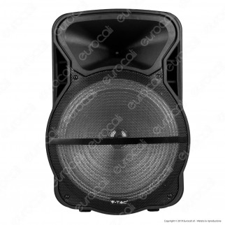 V-Tac Audio VT-6315 Soundor 15 Trolley Cassa Attiva 50W