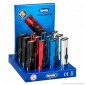 Atomic Accendino USB Ricaricabile Antivento in Metallo Lucido - Box da 13 Accendini [TERMINATO]