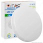 V-Tac VT-8033 Plafoniera LED 15W Forma Circolare Colore Bianco - SKU 1388 / 5566 / 1389 [TERMINATO]