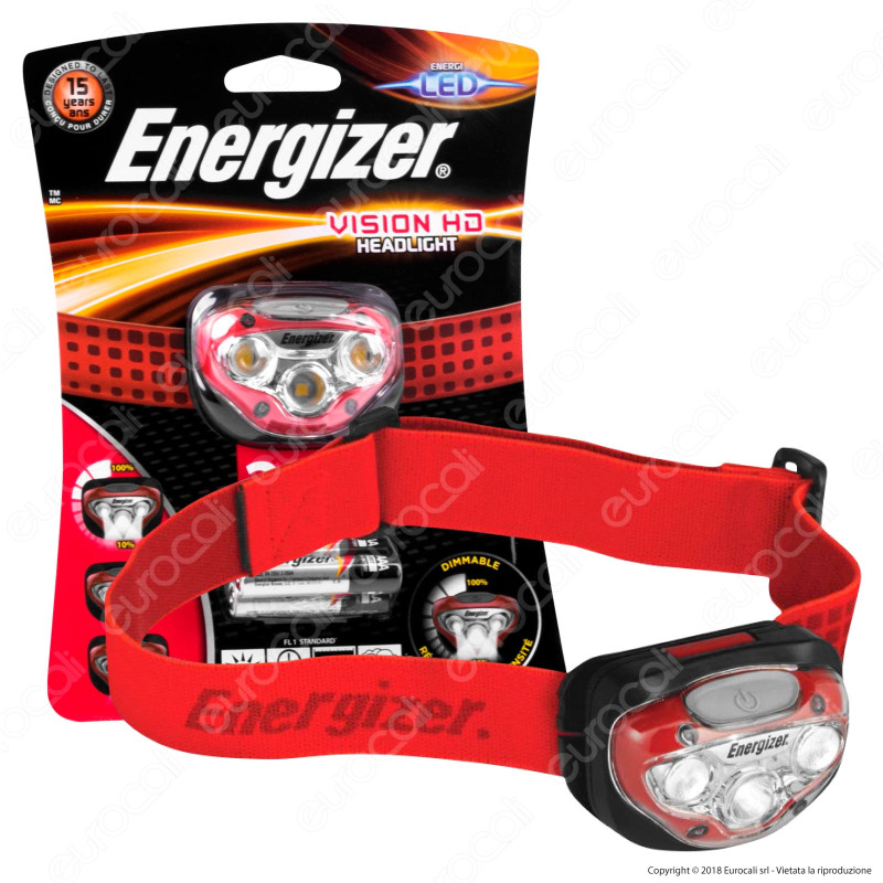 Energizer Vision HD LED Headlight - Torcia Frontale [TERMINATO]
