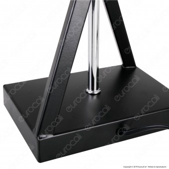 V-TAC VT-7712 Lampada da Tavolo con Portalampada per Lampadine E27 - SKU 40381