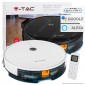 V-Tac VT-5555 Robot Aspirapolvere Lavapavimenti Smart Gyro Ricaricabile Wi-Fi Telecomando - SKU 8649 / 8650 [TERMINATO]