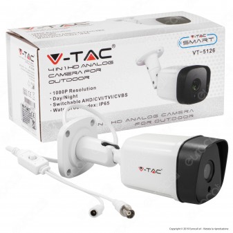 V-Tac VT-5126 Telecamera di Sorveglianza AHD