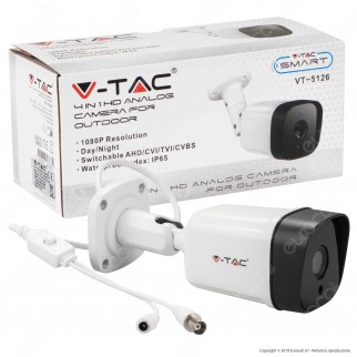V-Tac VT-5126 Telecamera di Sorveglianza AHD