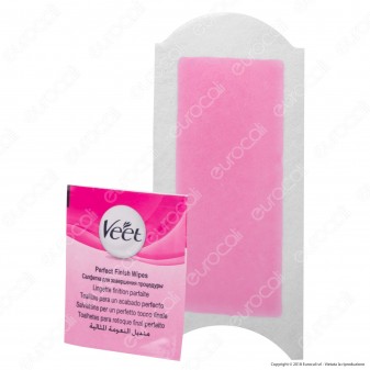 Veet Strisce Depilatorie Corpo Easy Gelwax Technology per Pelli