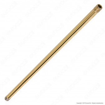 [EBAY] FAI Tige Tubo in Metallo 300 mm Doppio Filetto Colore Ottone