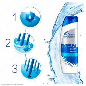 [EBAY] Head & Shoulders Shampoo Men Ultra Total Care Antiforfora - Flacone da 225 ml