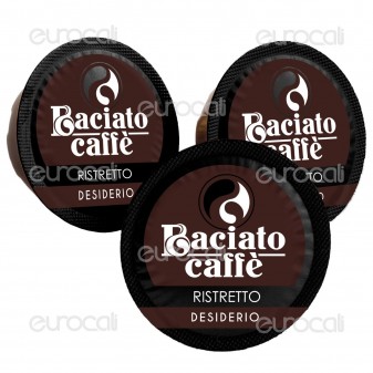 100 Capsule Baciato Caffè Desiderio Essenziale Ristretto Cialde