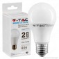 V-Tac VT-2219 Lampadina LED E27 9W Bulb A60 con Sensore di Movimento a Microonde e Crepuscolare - SKU 2760 / 2761 / 2762