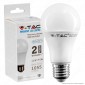 V-Tac VT-2211 Lampadina LED E27 11W Bulb A60 con Sensore di Movimento a Microonde e Crepuscolare - SKU 2763 / 2764 / 2765