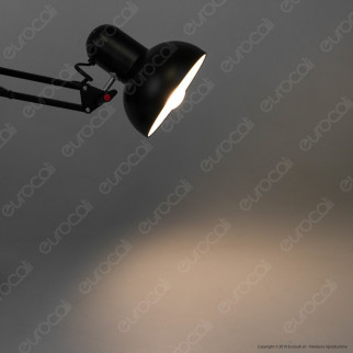 V-TAC VT-7513 Lampada da Tavolo Orientabile con Portalampada per Lampadine E27