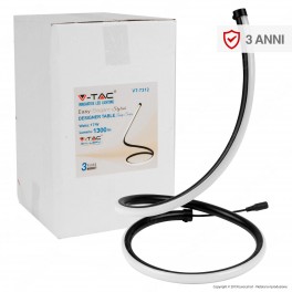 V-TAC VT-7312 Lampada LED da Tavolo da 17W Nera