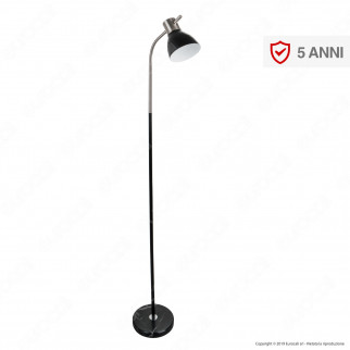 V-TAC VT-7702 Piantana in Metallo con Portalampada per Lampadine E27