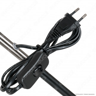 V-TAC VT-7702 Piantana in Metallo con Portalampada per Lampadine E27