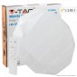 V-Tac VT-8404 Plafoniera LED 40W Forma Circolare Sfaccettata Effetto Cielo Stellato con Telecomando - SKU 1493 [TERMINATO]