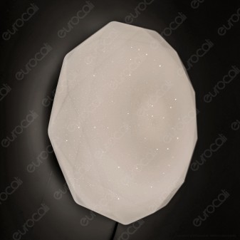 V-Tac VT-8404 Plafoniera LED 40W Forma Circolare Sfaccettata Effetto Cielo Stellato