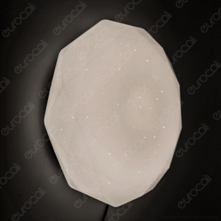 V-Tac VT-8404 Plafoniera LED 40W Forma Circolare Sfaccettata Effetto Cielo Stellato