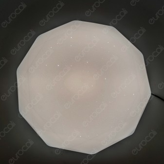 V-Tac VT-8404 Plafoniera LED 40W Forma Circolare Sfaccettata Effetto Cielo Stellato
