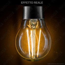 Daylight Lampadina LED Wi-Fi E27 6W Bulb A60 Filament Dimmerabile -