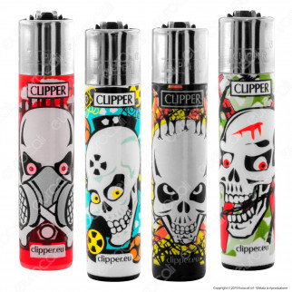 Clipper Large Fantasia Skulls Kill - 4 Accendini [TERMINATO]