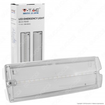 V-Tac VT-543 Lampada LED d'Emergenza Anti Black Out Grado Protezione