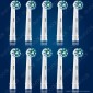 Immagine 4 - Oral-B CrossAction Testine di ricambio per spazzolino elettrico 8 pezzi + 2 extra