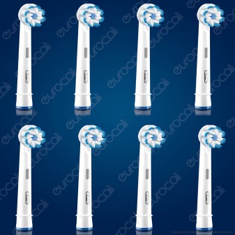 Oral-B Testine Di Ricambio Per Spazzolino Elettrico Sensi Ultrathin - Confezione da 8 testine
