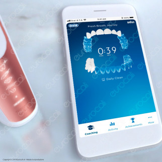 Oral B X 20000N Rose Gold Spazzolino Elettrico Colore Oro Rosa con Bluetooth