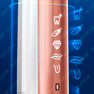 Oral B X 20000N Rose Gold Spazzolino Elettrico Colore Oro Rosa con Bluetooth