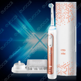 Oral B X 20000N Rose Gold Spazzolino Elettrico Colore Oro Rosa con Bluetooth