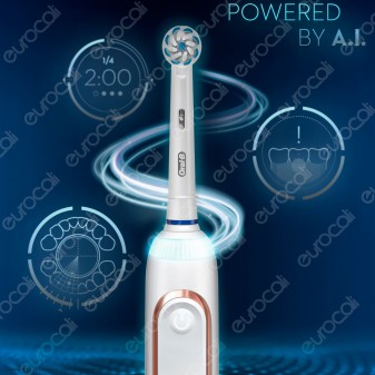 Oral B X 20000N Rose Gold Spazzolino Elettrico Colore Oro Rosa con Bluetooth