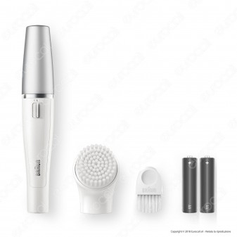Braun Face 810 Facelift Epilatore Donna per Viso con Spazzola di