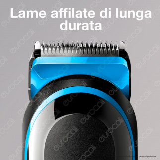 Braun MGK3042 MultiGrooming Kit 7 In 1 Rasoio da Barba Elettrico con