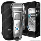 Immagine 1 - Braun Series 7 7893s Rasoio da Barba da Uomo Ricaricabile e Impermeabile con Rifinitore