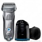 Immagine 4 - Braun Series 7 7893s Rasoio da Barba da Uomo Ricaricabile e Impermeabile con Rifinitore