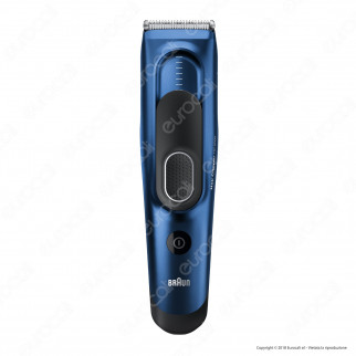 Braun Hair Clipper HC5030 Rasoio Tagliacapelli Elettrico con 17 Impostazioni di Lunghezza