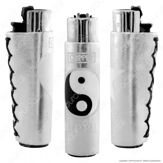 Clipper Large con Rivestimento in Gomma Fantasia Silver Hippie a Clipper Large con Rivestimento in Gomma Fantasia Silver Hippie a